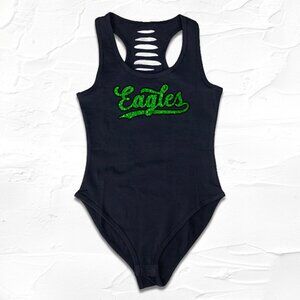 Glitter Black Eagles Bodysuit, Eagles Fan Gift, Eagles Shirts,  GO Birds, Philly